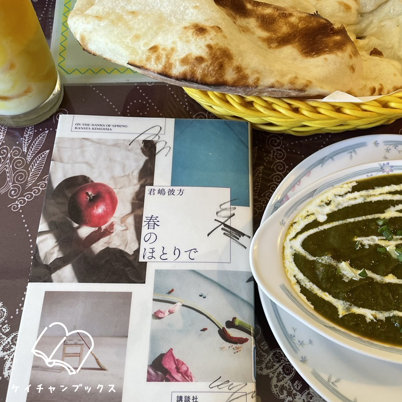 君嶋彼方『春のほとりで』を読んだ感想とカレー
