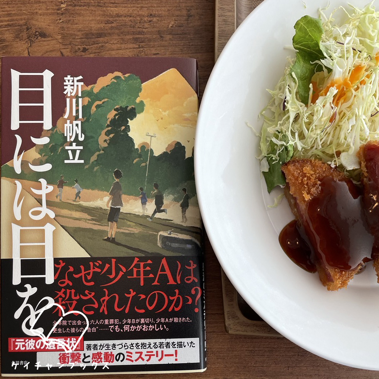 新川帆立『目には目を』