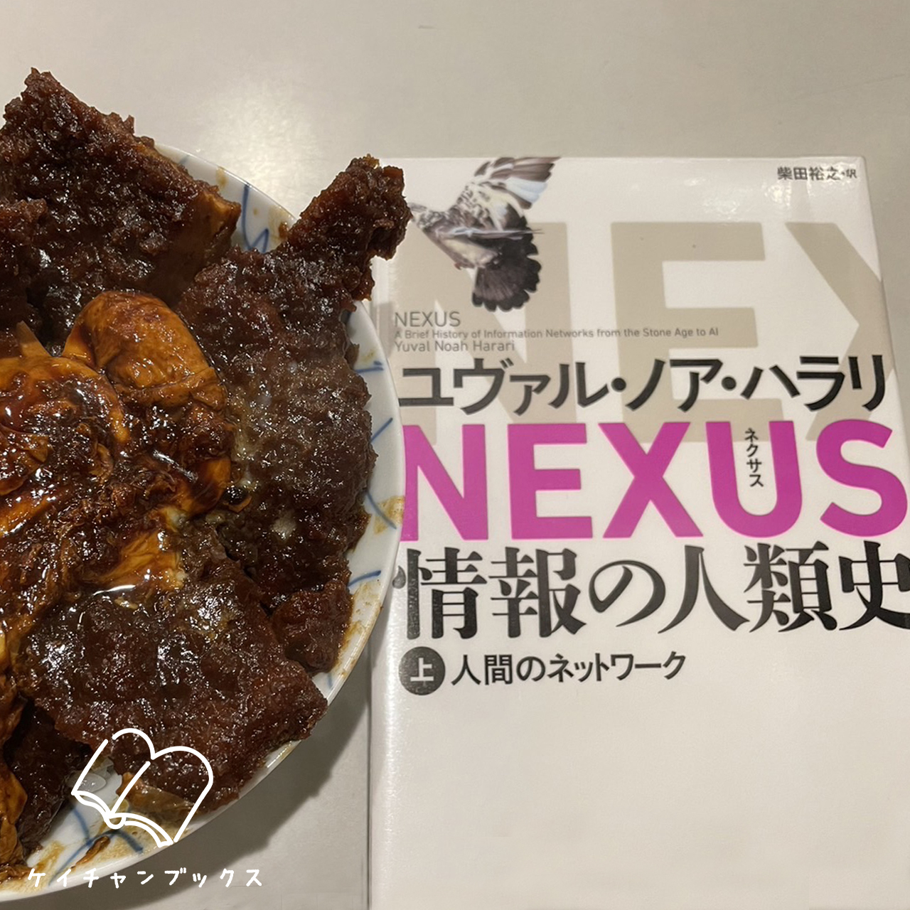 ユヴァル・ノア・ハラリ『NEXUS情報の人類史　上　人間のネットワーク』と味噌カツ丼