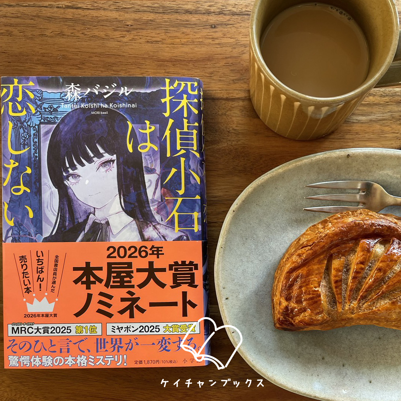 『探偵小石は恋しない』森バジル　あらすじと感想｜もう1度、最初から読まなきゃ！